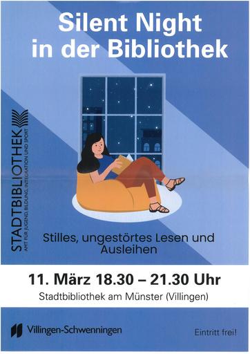 Stadtbibliothek Villingen Silent Night 11.03.26