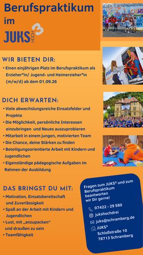 Stelle Jugend- und Kinderbüro Schramberg | BFD, Berufspraktikum