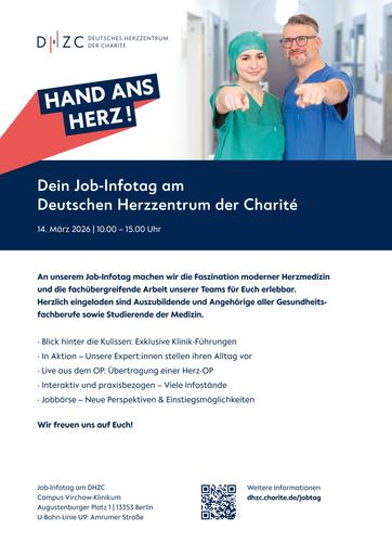 Job-Infotag am Deutschen Herzzentrum der Charité